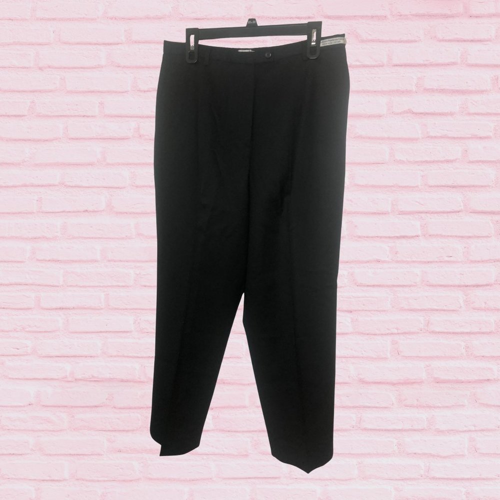 Pendleton Black Dress Pants, Size 16